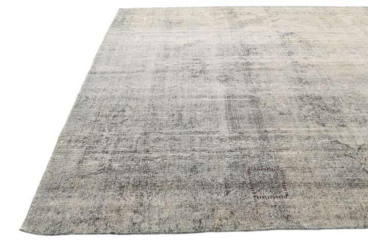 8' 6 x 12' Hand Knotted Ultra Vintage Persian Wool Rug