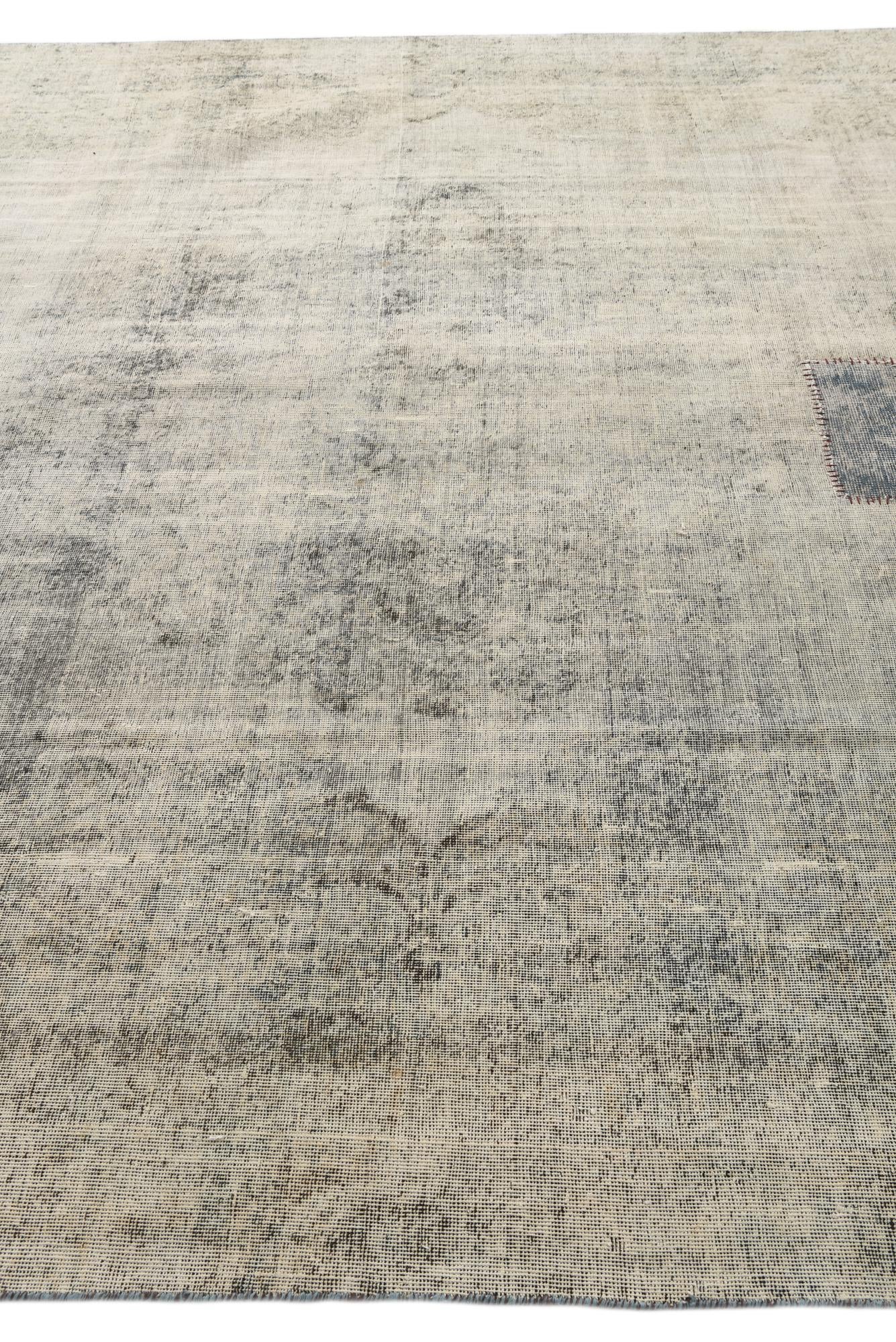 8' 6 x 12' Hand Knotted Ultra Vintage Persian Wool Rug