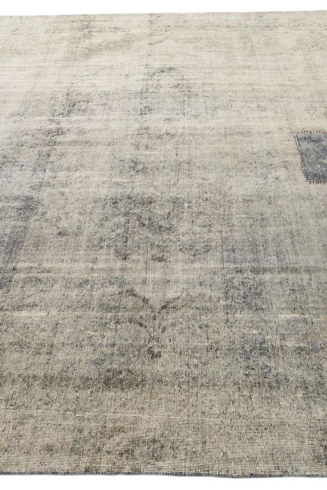 8' 6 x 12' Hand Knotted Ultra Vintage Persian Wool Rug