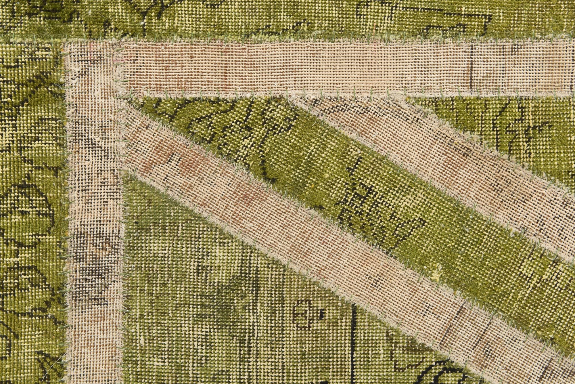 4' x 5' 10 Hand Knotted Ultra Vintage Persian Wool Rug