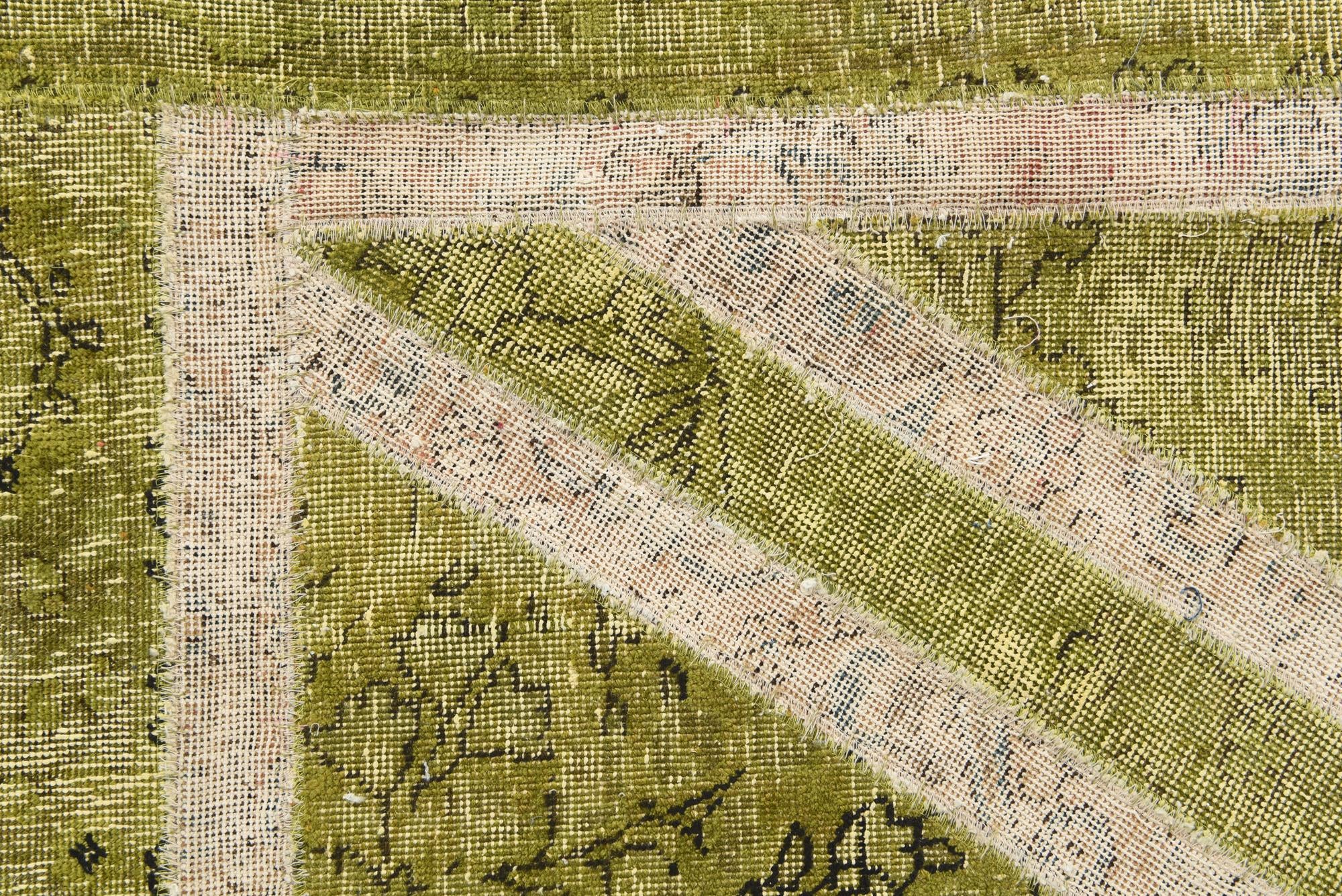 5' x 6' 5 Hand Knotted Ultra Vintage Persian Wool Rug