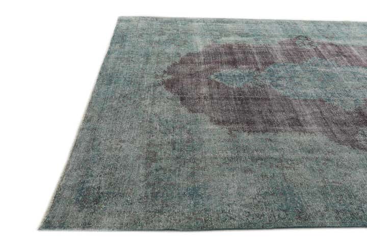 9' 4 x 13' 3 Hand Knotted Ultra Vintage Persian Wool Rug