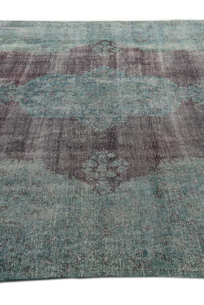 9' 4 x 13' 3 Hand Knotted Ultra Vintage Persian Wool Rug