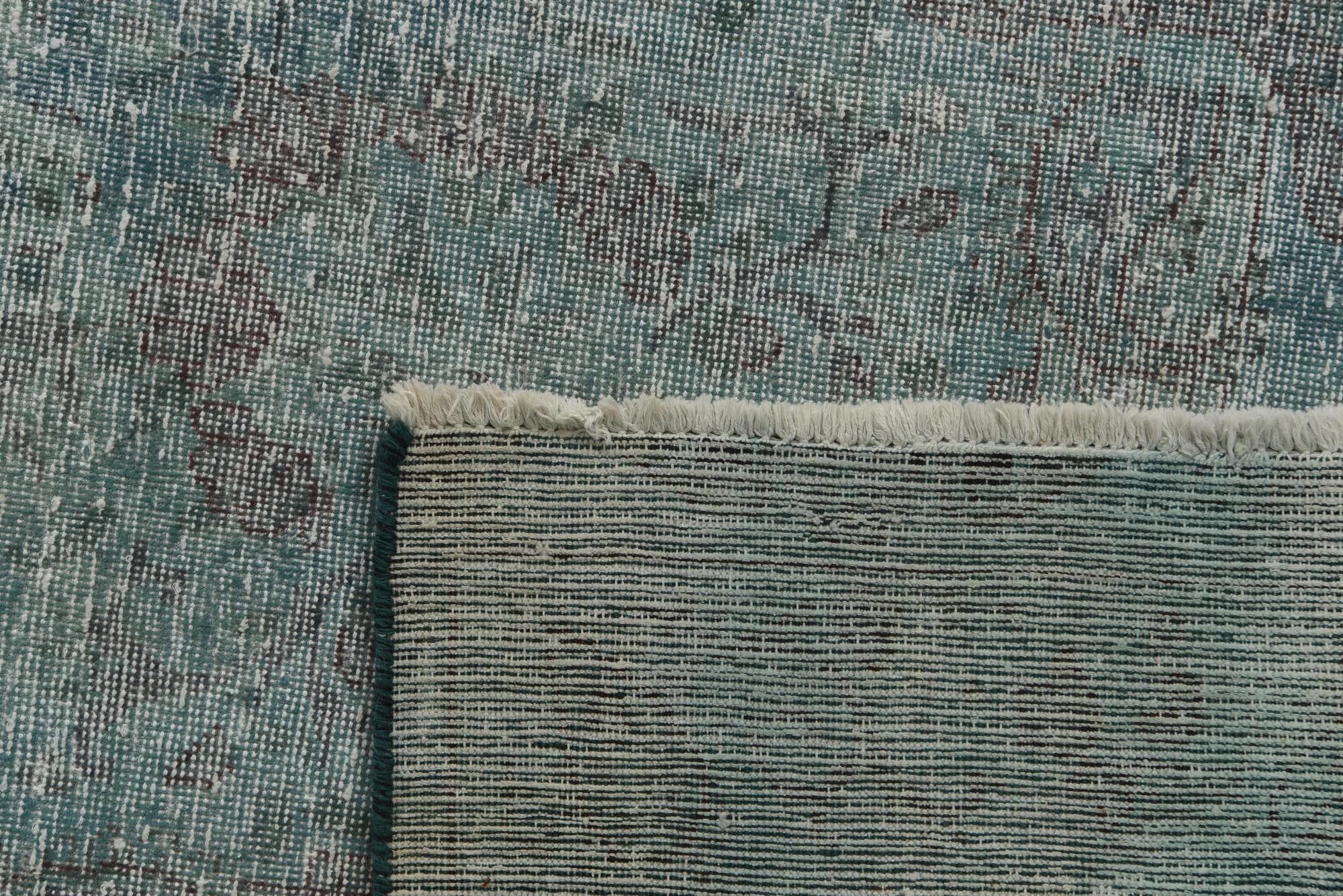 9' 4 x 13' 3 Hand Knotted Ultra Vintage Persian Wool Rug
