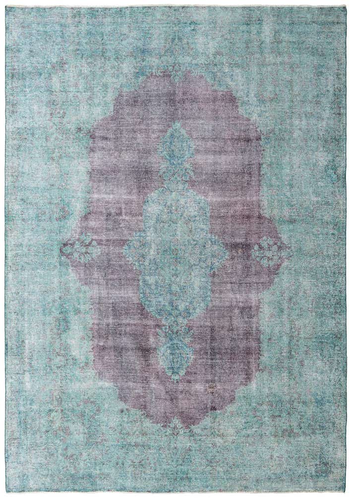 9' 4 x 13' 3 Hand Knotted Ultra Vintage Persian Wool Rug