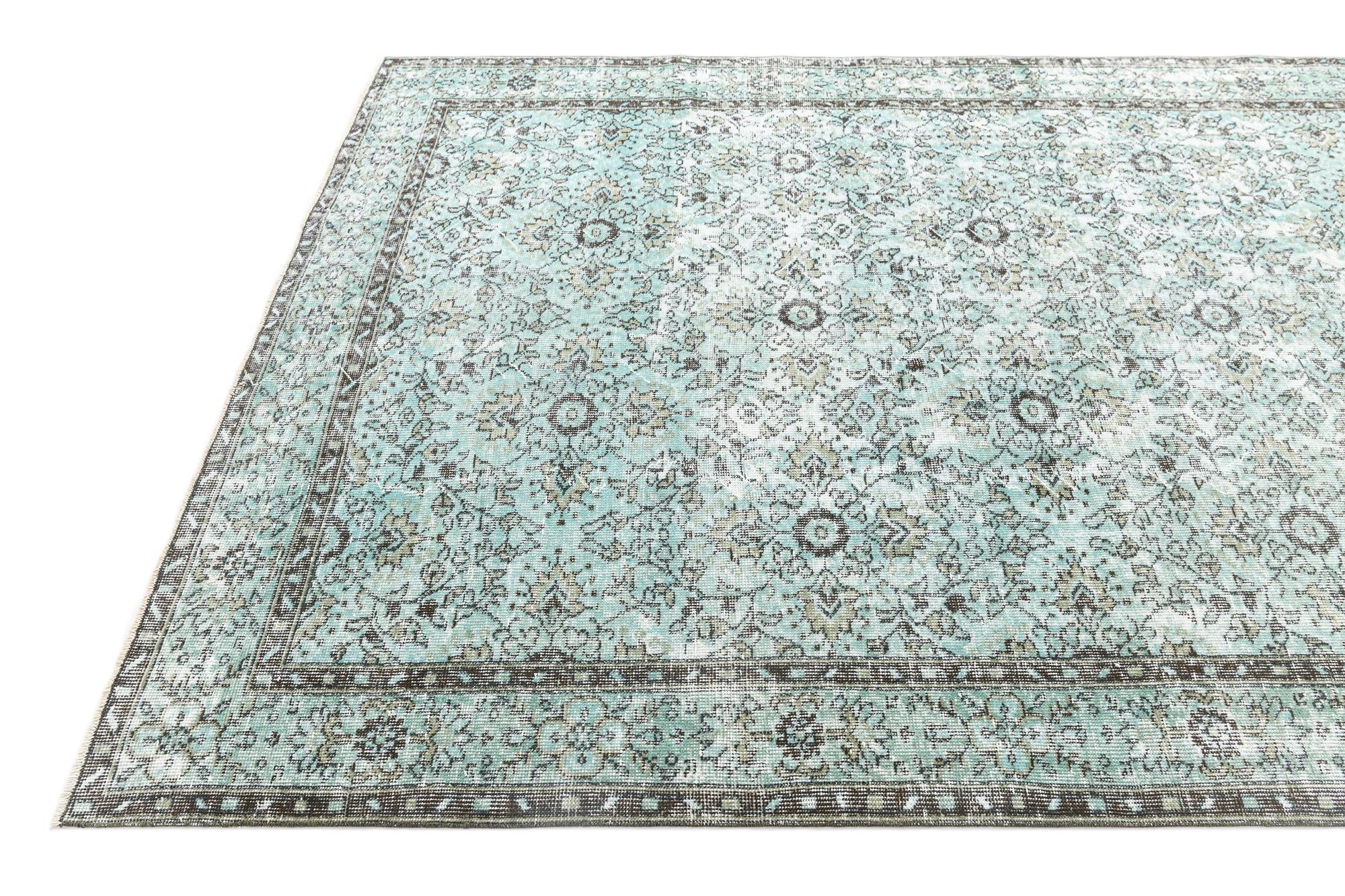 5' 10 x 9' 10 Ultra Vintage Wool Rug