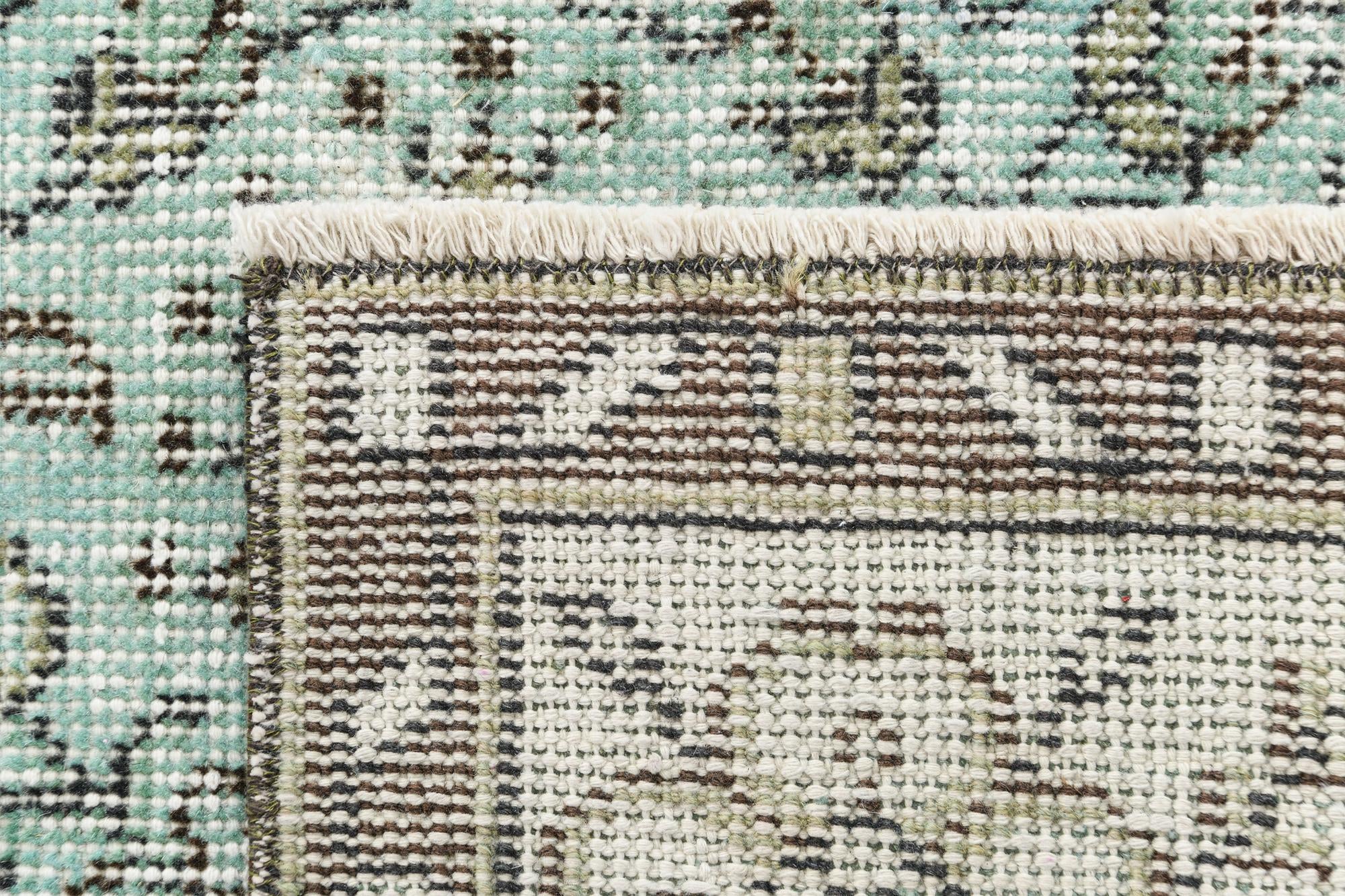 5' 10 x 9' 10 Ultra Vintage Wool Rug