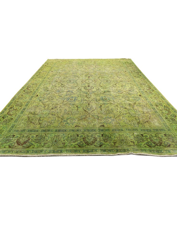 Detail image of 9' 9 x 13' Hand Knotted Ultra Vintage Wool Rug