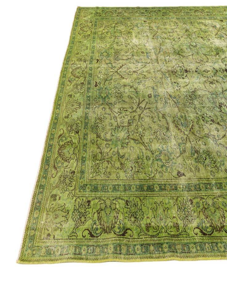 Detail image of 9' 9 x 13'  Hand Knotted Ultra Vintage Wool Rug