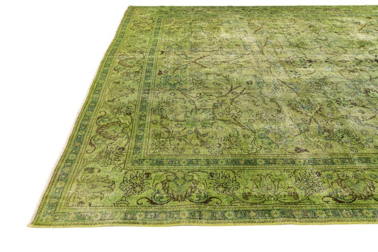 Detail image of 9' 9 x 13' Hand Knotted Ultra Vintage Wool Rug