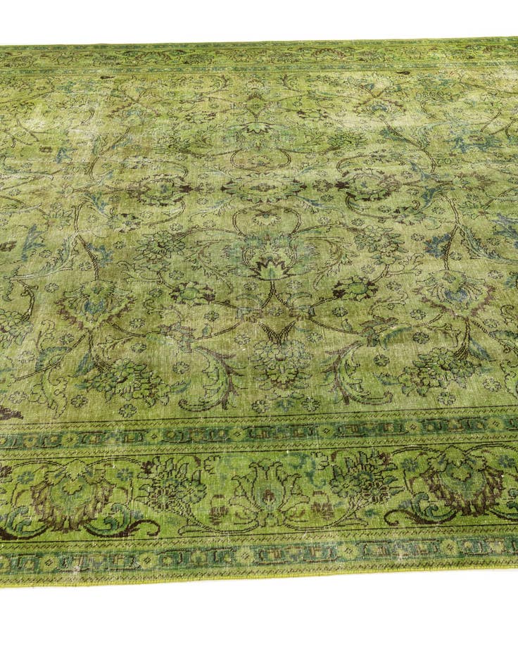 Detail image of 9' 9 x 13'  Hand Knotted Ultra Vintage Wool Rug