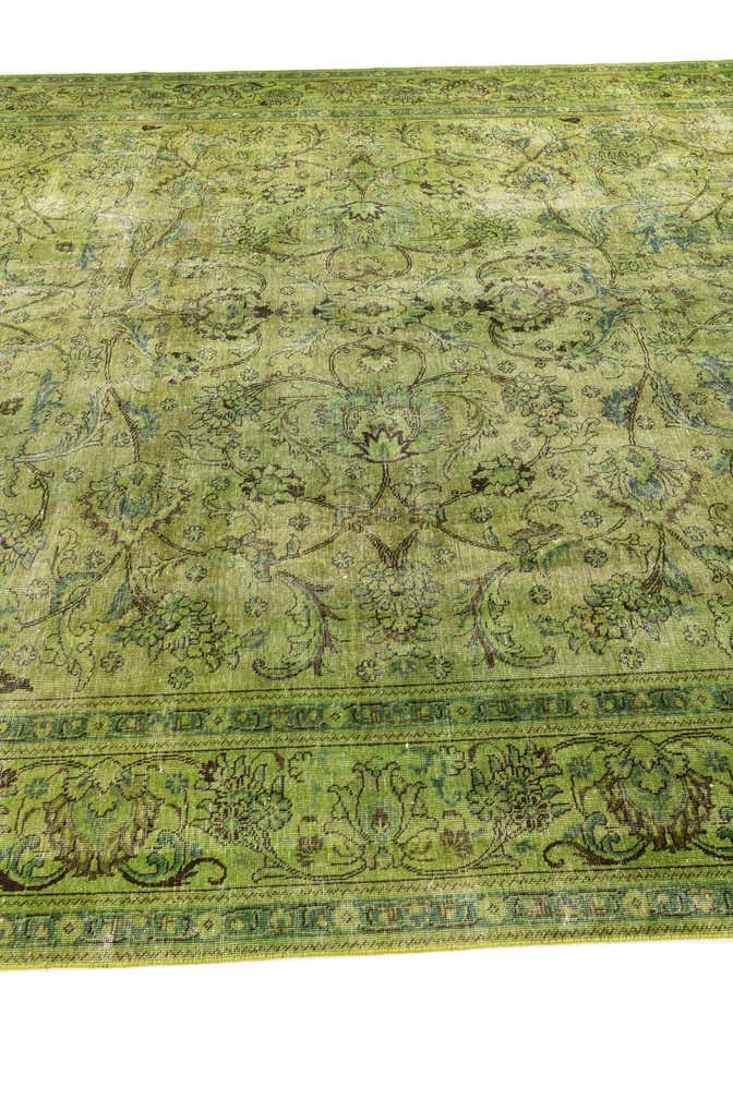 9' 9 x 13' Hand Knotted Ultra Vintage Wool Rug