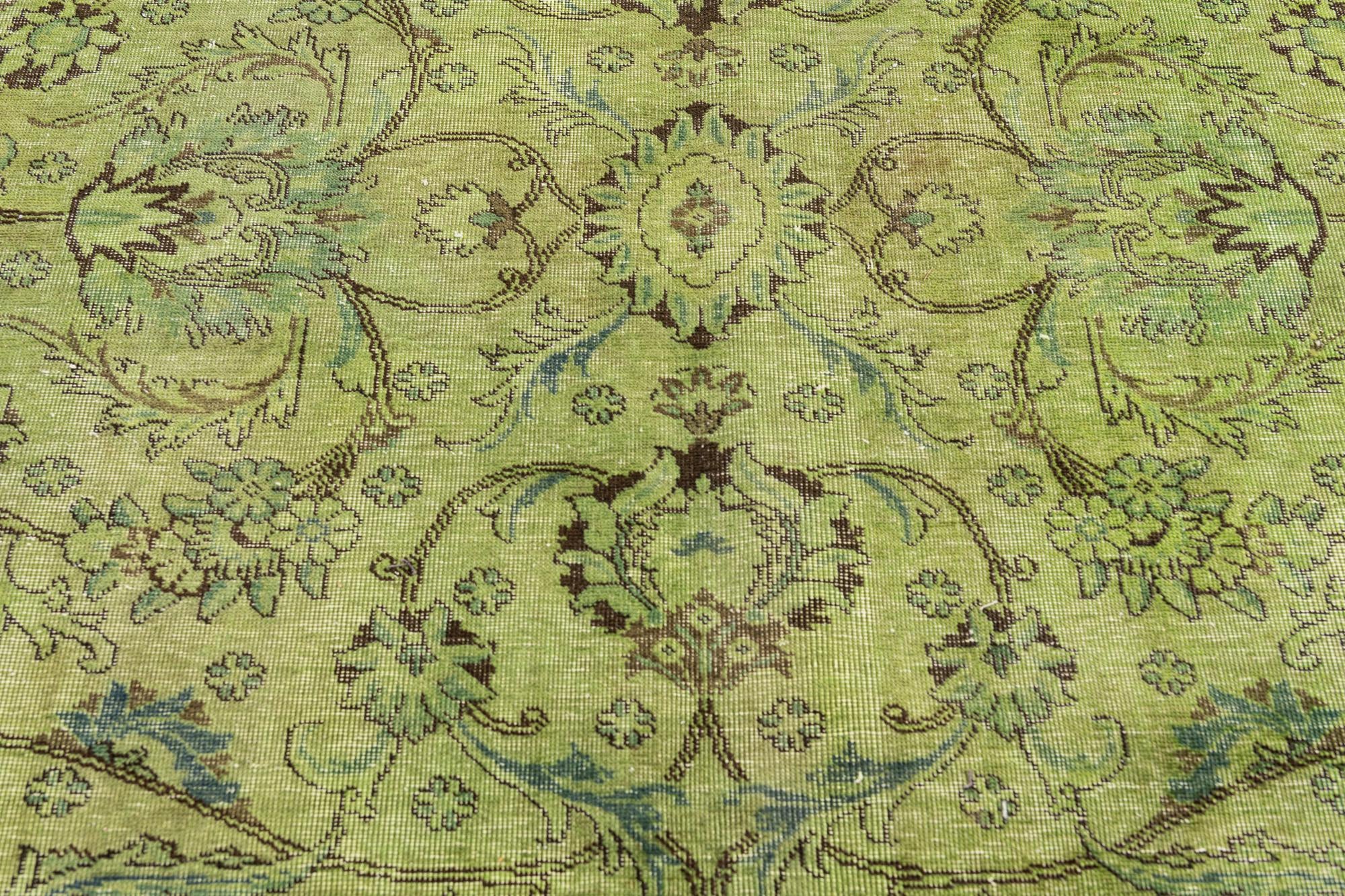 9' 9 x 13' Hand Knotted Ultra Vintage Wool Rug