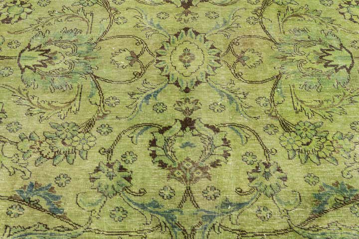 9' 9 x 13' Hand Knotted Ultra Vintage Wool Rug