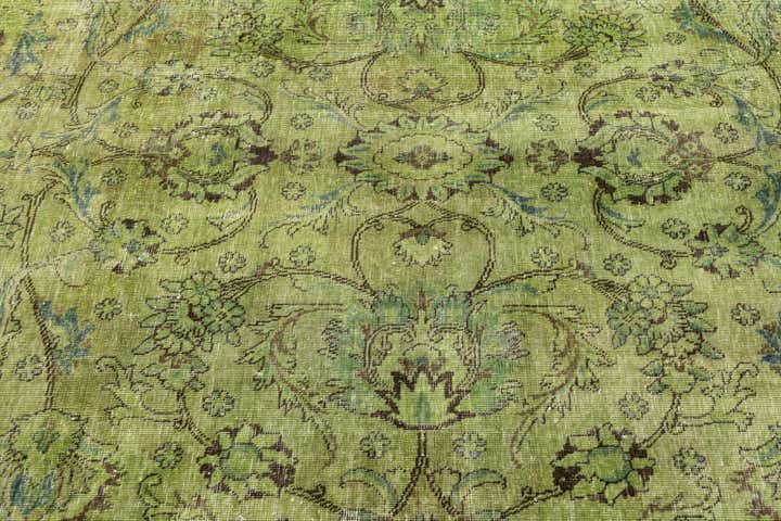 9' 9 x 13' Hand Knotted Ultra Vintage Wool Rug