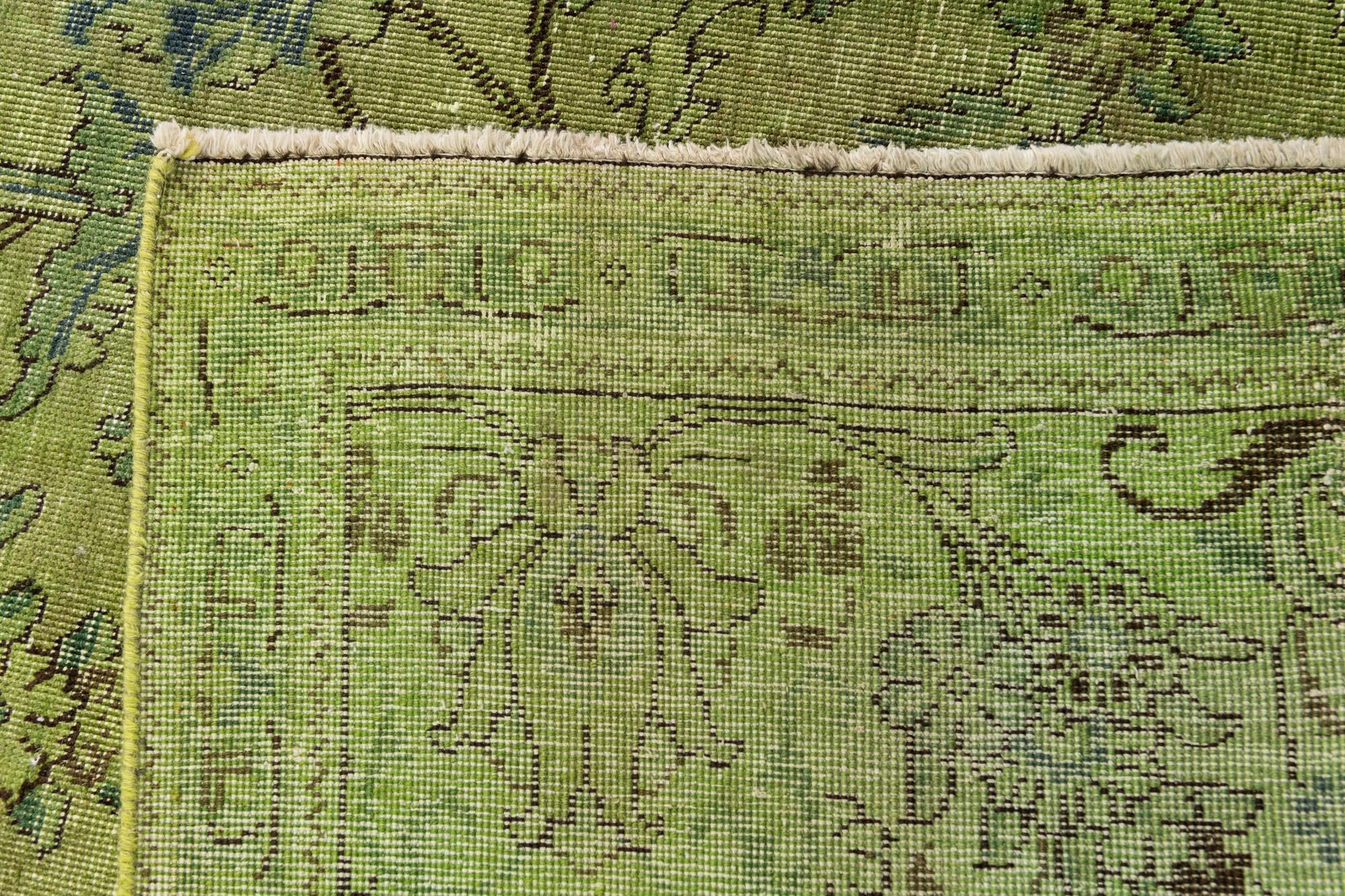 9' 9 x 13' Hand Knotted Ultra Vintage Wool Rug