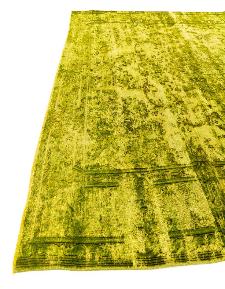 Detail image of 7' 8 x 10' 8  Hand Knotted Ultra Vintage Persian Wool Rug