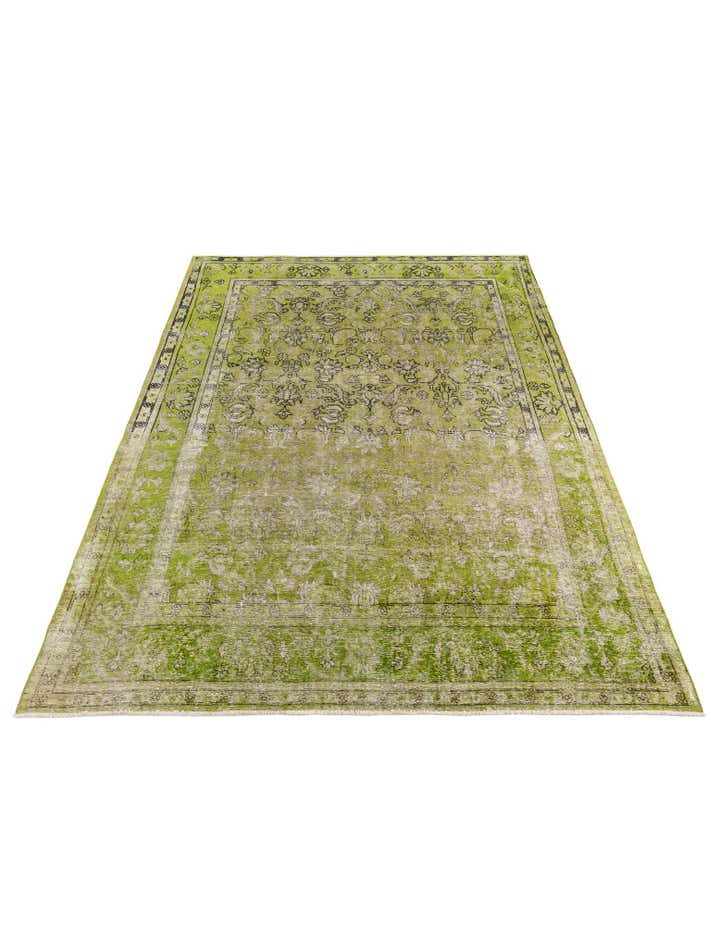 9' 6 x 12' 4 Hand Knotted Ultra Vintage Persian Wool Rug