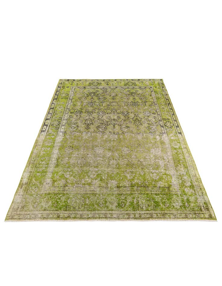 Detail image of 9' 6 x 12' 4 Hand Knotted Ultra Vintage Persian Wool Rug