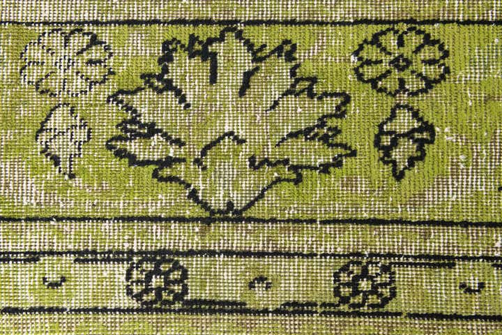 9' 6 x 12' 4 Hand Knotted Ultra Vintage Persian Wool Rug