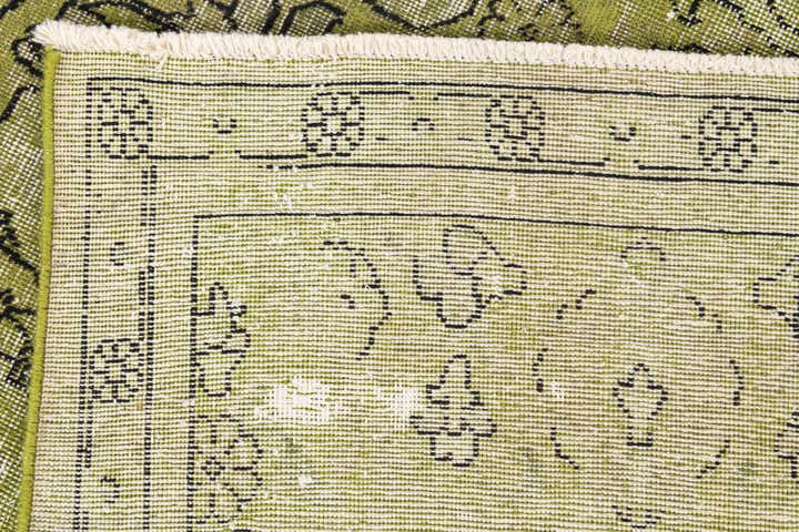 9' 6 x 12' 4 Hand Knotted Ultra Vintage Persian Wool Rug