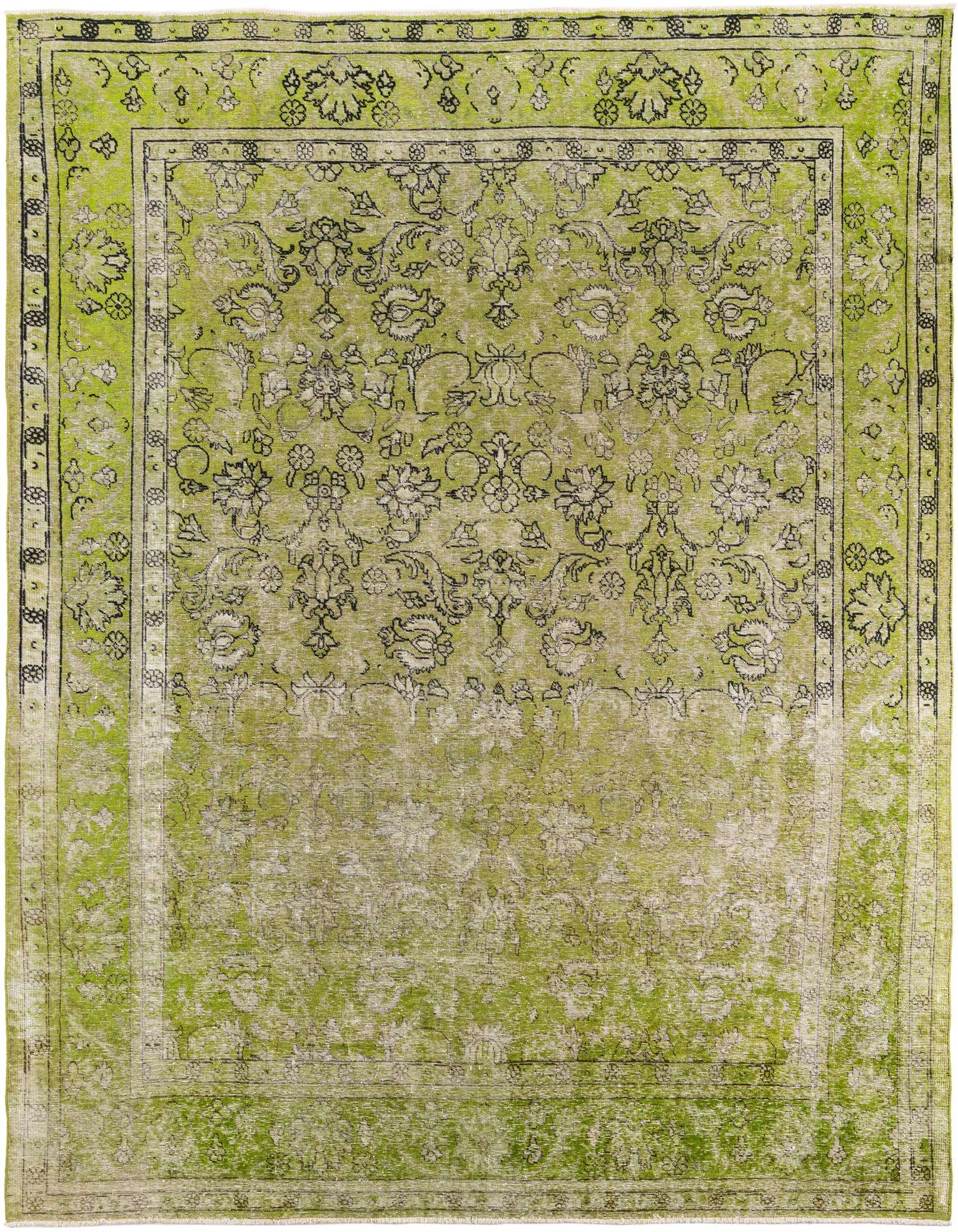 Primary image 9' 6 x 12' 4  Hand Knotted Ultra Vintage Persian Wool Rug