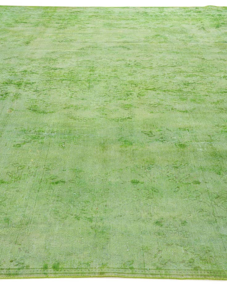 Detail image of 9' 10 x 13' 1  Hand Knotted Ultra Vintage Persian Wool Rug