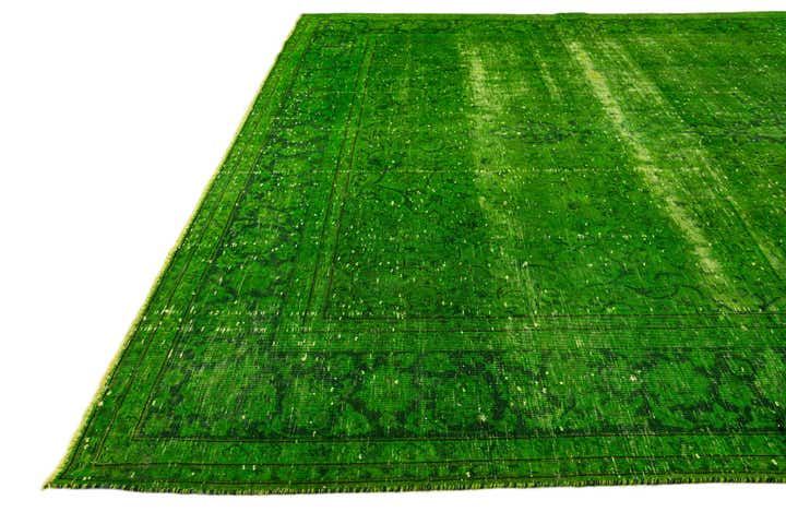 8' 4 x 12' 6 Hand Knotted Ultra Vintage Persian Wool Rug