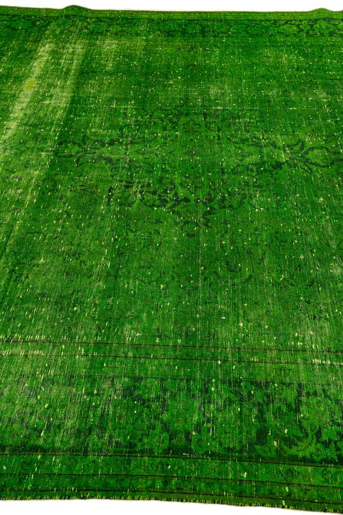 8' 4 x 12' 6 Hand Knotted Ultra Vintage Persian Wool Rug