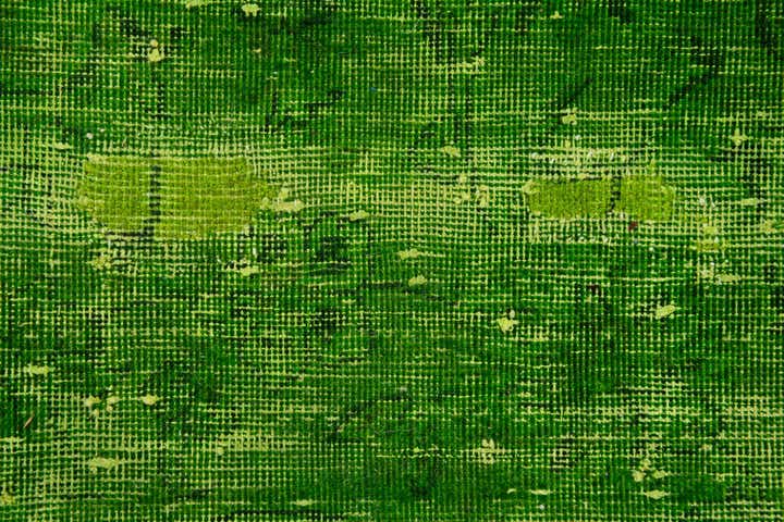 8' 4 x 12' 6 Hand Knotted Ultra Vintage Persian Wool Rug