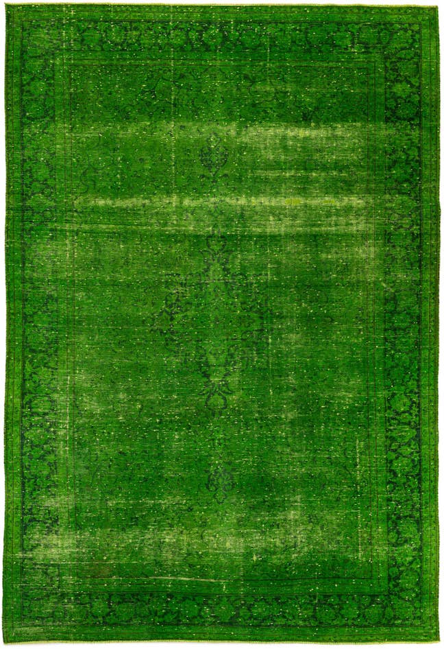 Detail image of 8' 4 x 12' 6 Hand Knotted Ultra Vintage Persian Wool Rug