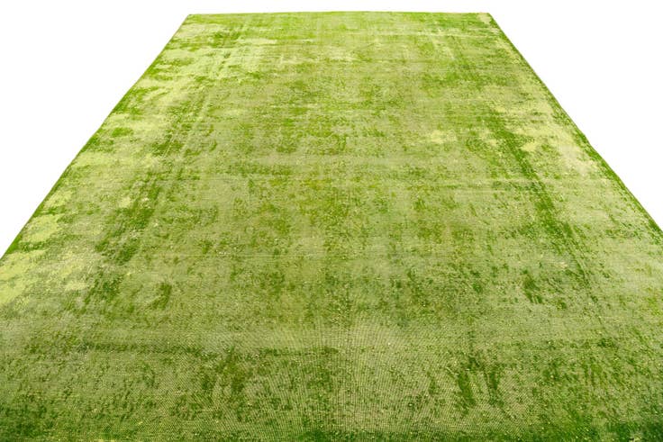 Detail image of 9' 2 x 13' 1 Hand Knotted Ultra Vintage Persian Wool Rug