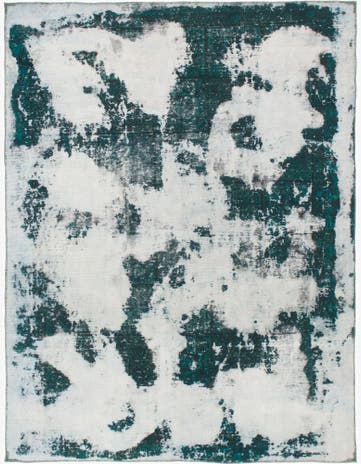 6' 5 x 8' 5 Hand Knotted Ultra Vintage Persian Wool Rug