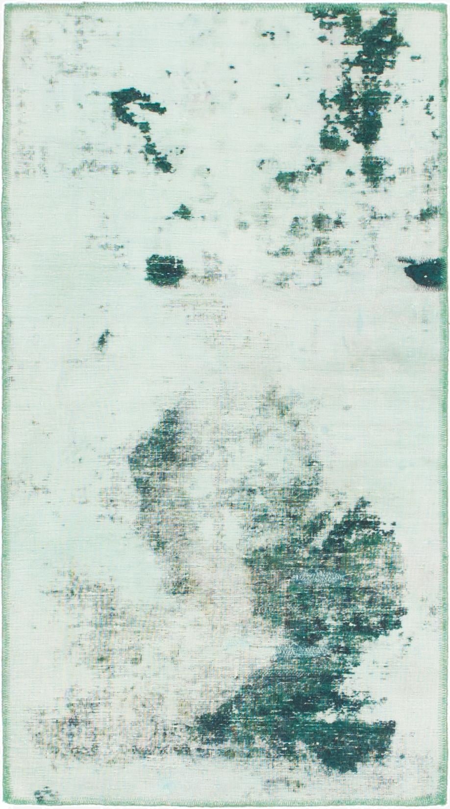 2' 7 x 4' 2  Hand Knotted Ultra Vintage Persian Wool Rug