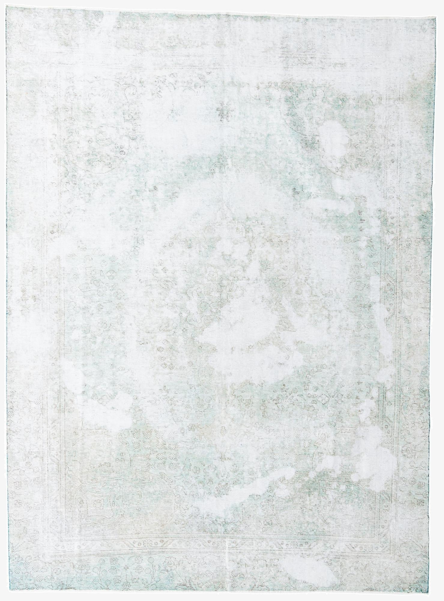 8' 8 x 11' 9  Hand Knotted Ultra Vintage Persian Wool Rug