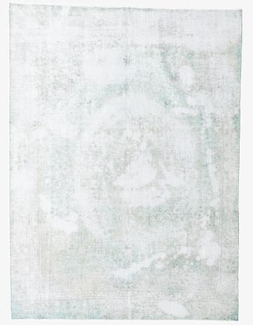 8' 8 x 11' 9 Hand Knotted Ultra Vintage Persian Wool Rug