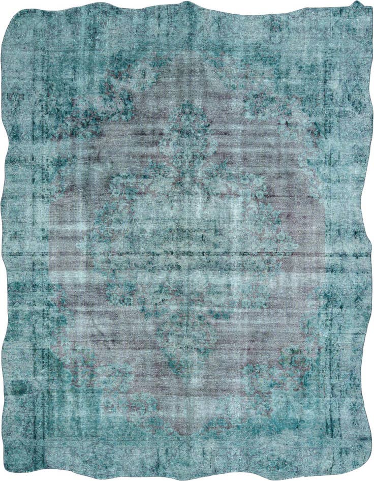 Detail image of 9' 1 x 12' 6 Vintage Royal Wool Rug