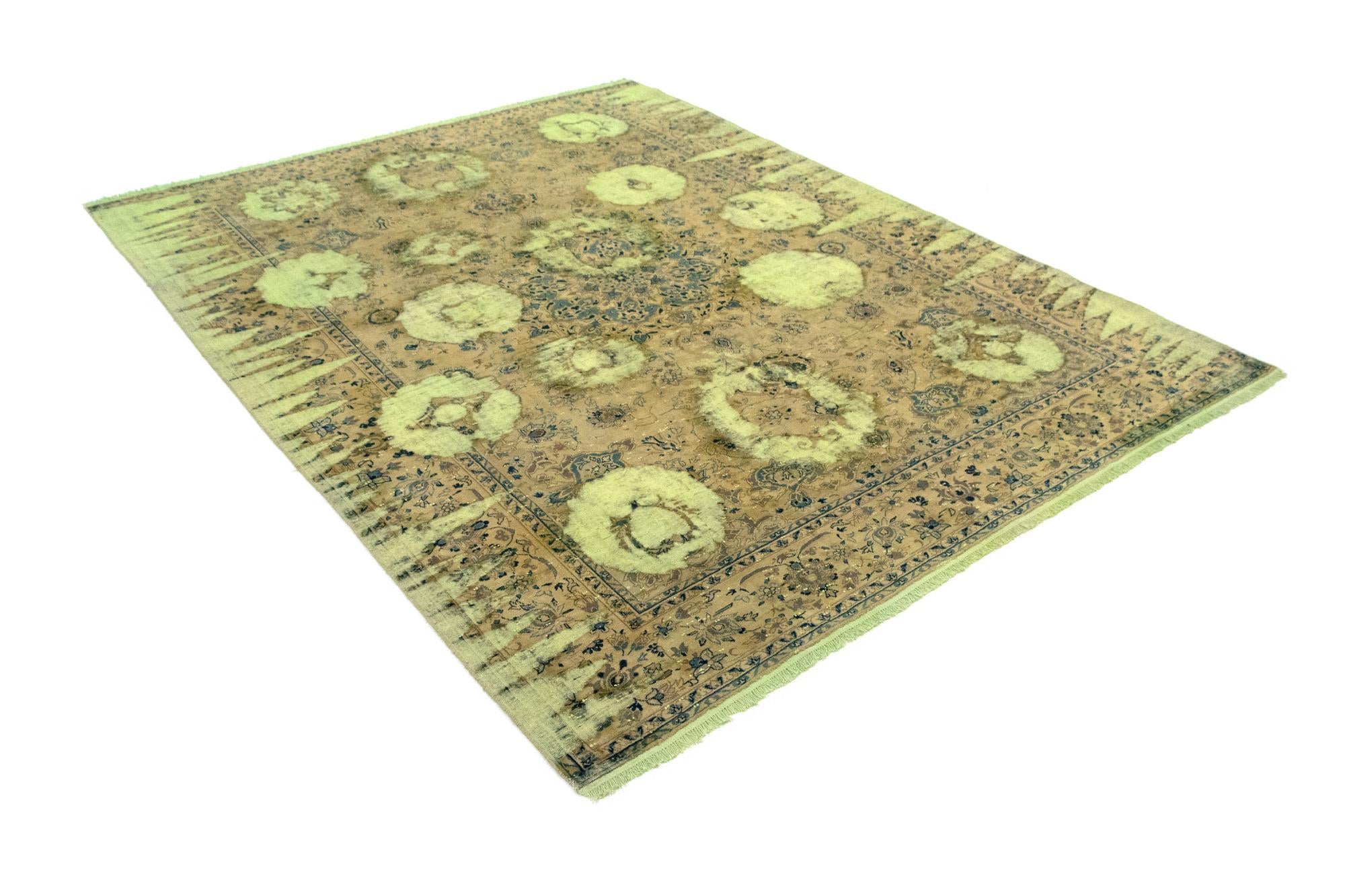 9' 11 x 12' 8 Hand Knotted Vintage Royal Persian Wool Rug