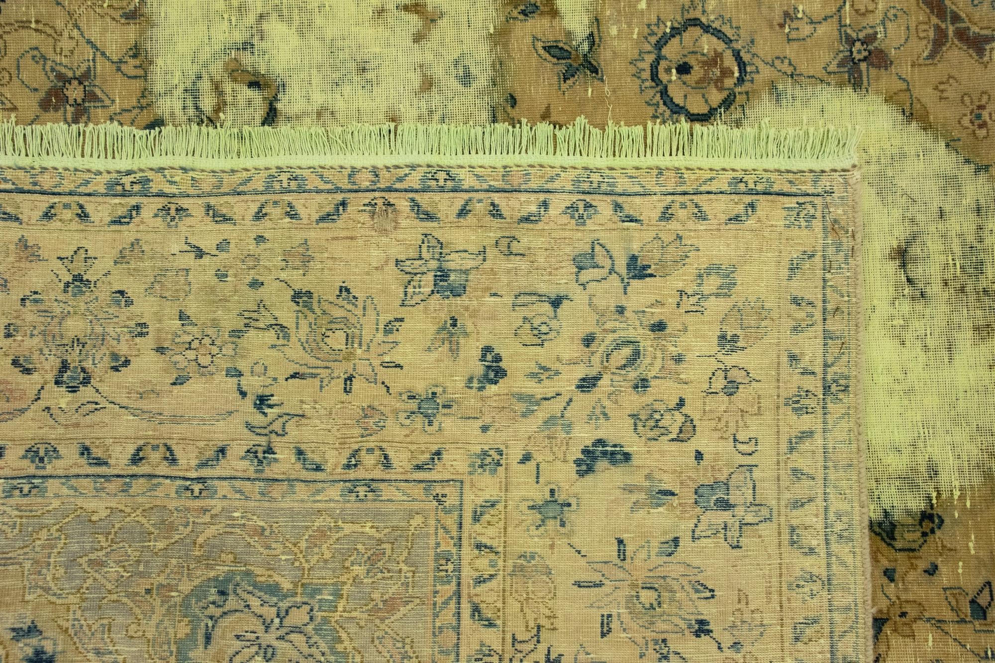 9' 11 x 12' 8 Hand Knotted Vintage Royal Persian Wool Rug