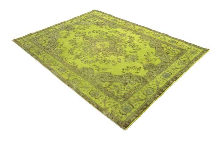 7' 11 x 10' 11 Hand Knotted Vintage Royal Persian Wool Rug