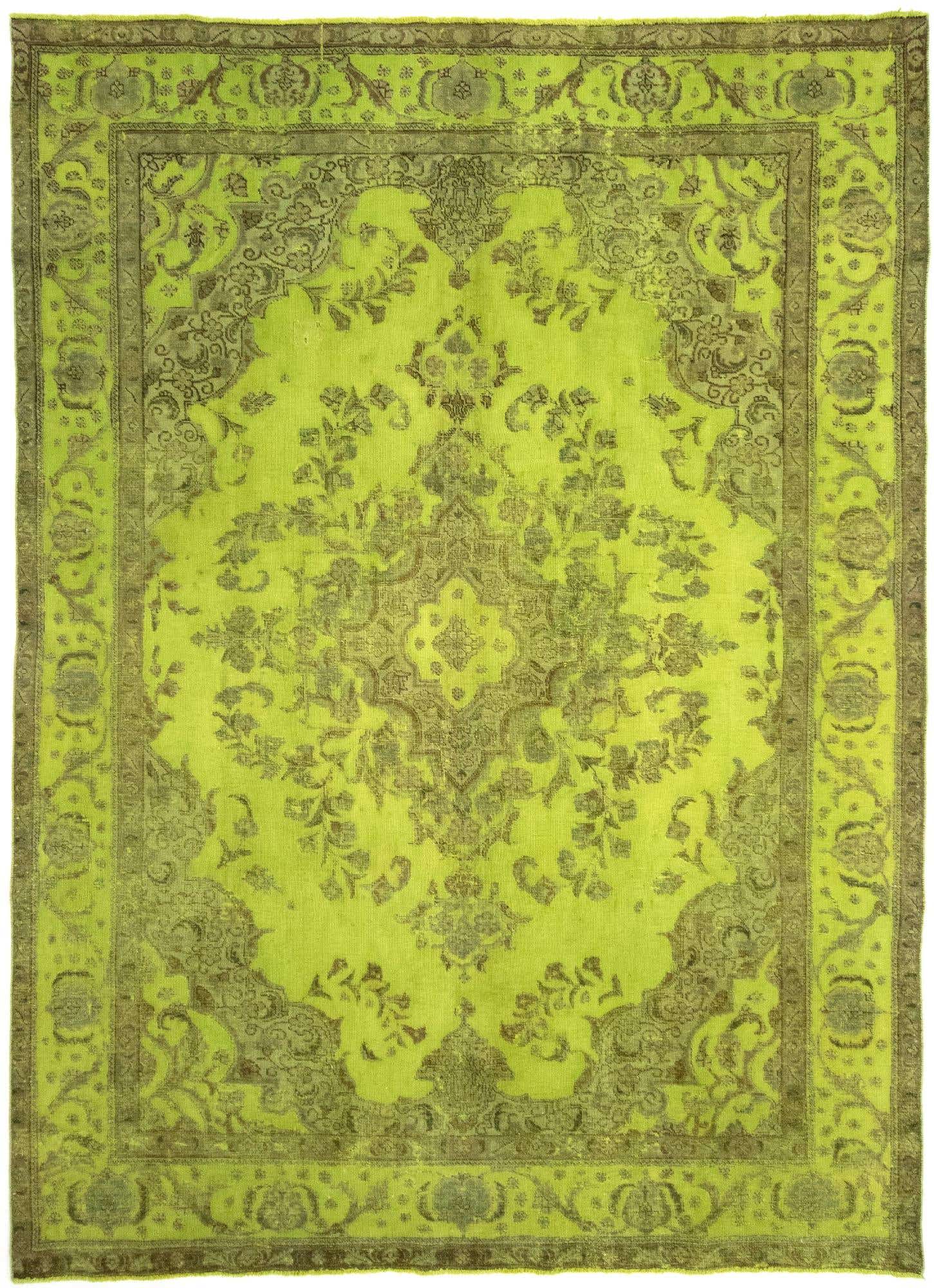 7' 11 x 10' 11 Hand Knotted Vintage Royal Persian Wool Rug