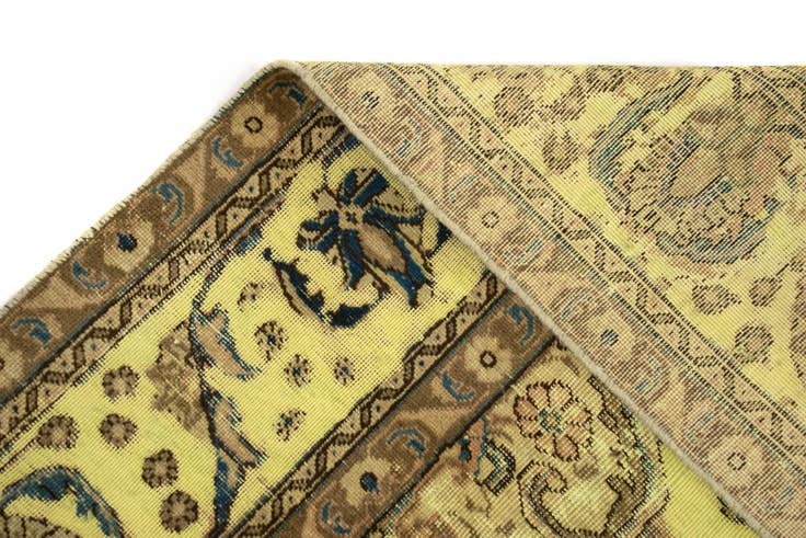 Detail image of 8' 1 x 10' 5 Hand Knotted Vintage Royal Persian Wool Rug