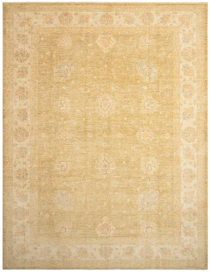 Detail image of 8' 11 x 12' Ziegler Wool Rug