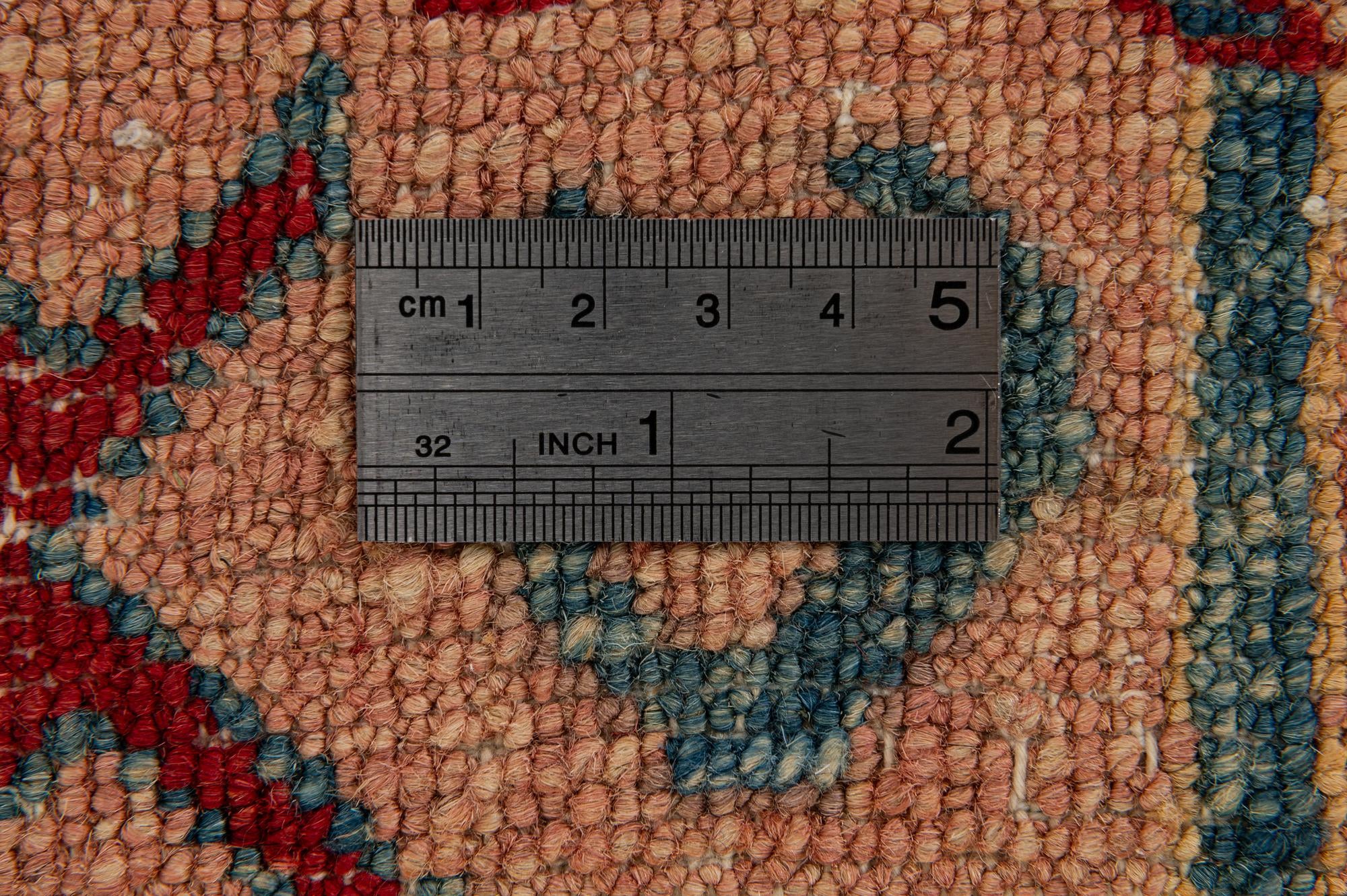 5' 1 x 7' 8 Hand Knotted Ziegler Wool Rug