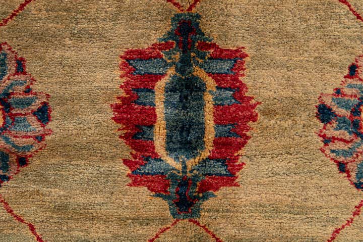 5' 1 x 7' 8 Hand Knotted Ziegler Wool Rug