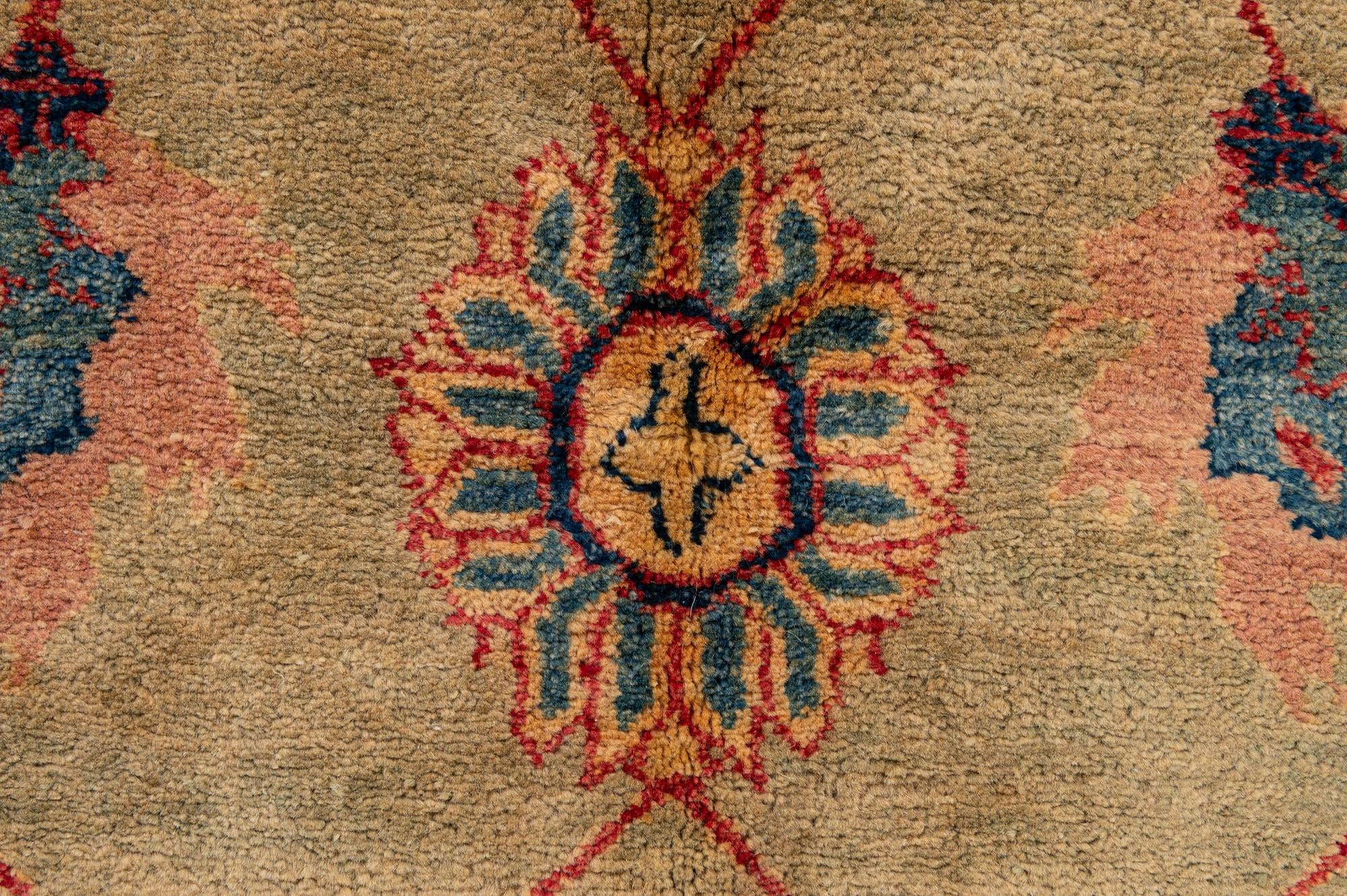 5' 1 x 7' 8 Hand Knotted Ziegler Wool Rug