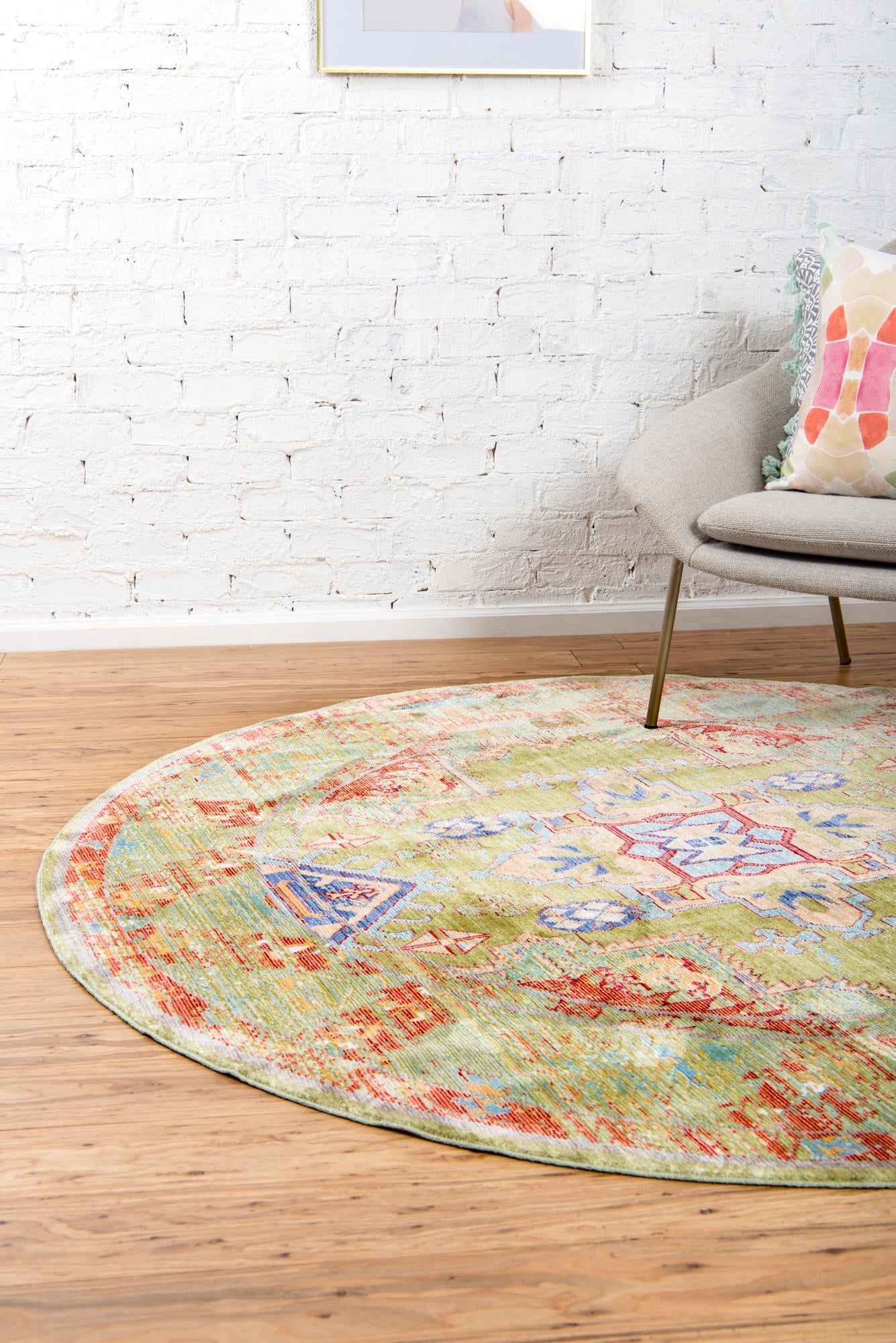 5' 3 x 5' 3 Alexis Round Rug