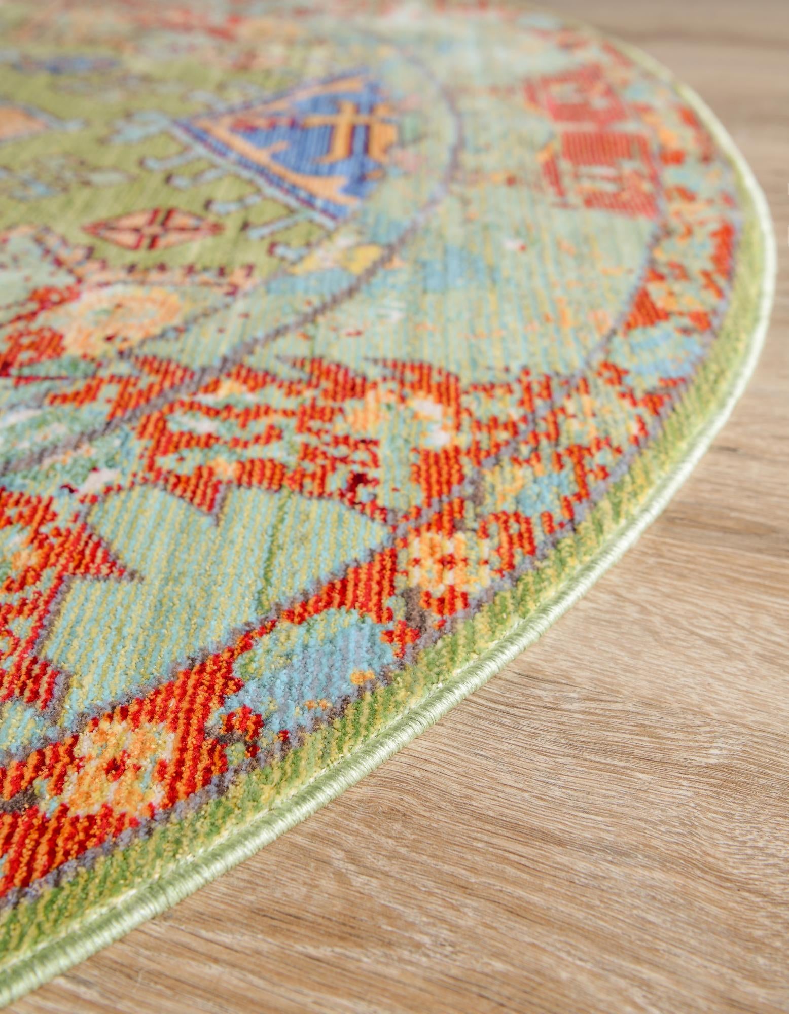 5' 3 x 5' 3 Alexis Round Rug