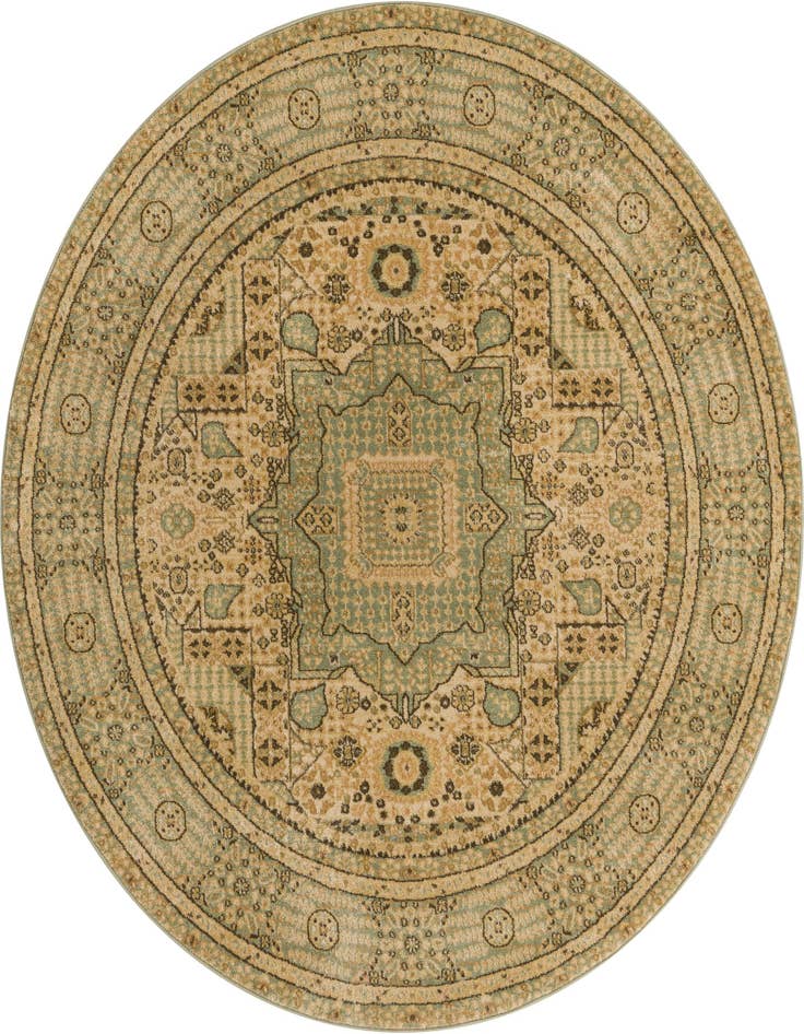 Detail image of 6' x 6' Amina Round Rug