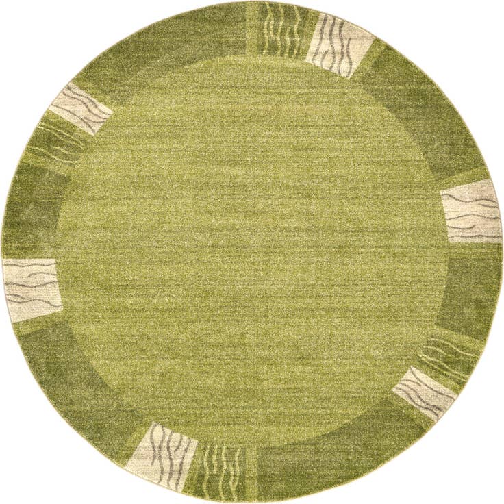 Detail image of 7' 10 x 7' 10 Angelica Round Rug